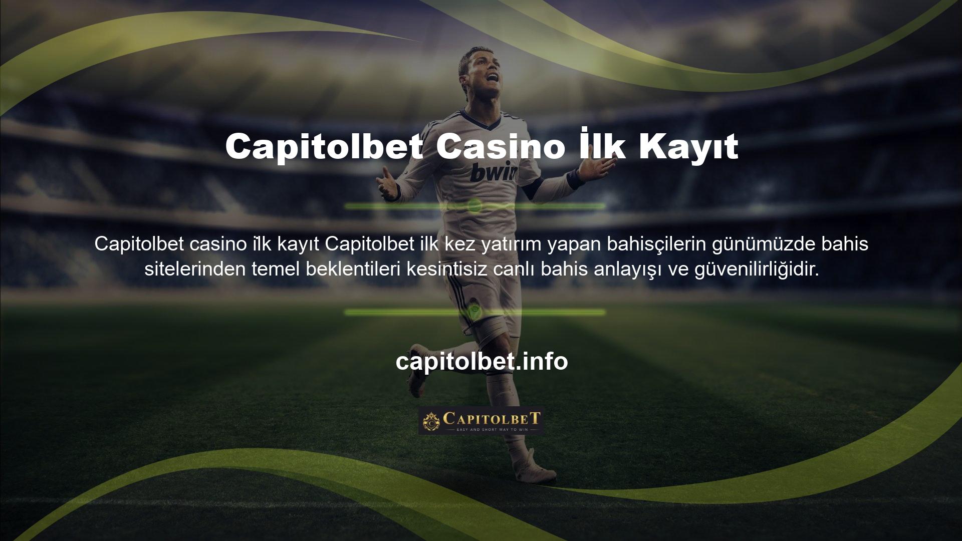 Pek çok casino sitesi, güvenilirlik nedenleriyle bu kanalda reklam verir, ancak bu siteler genellikle oyun deneyimine sahiptir ve Capitolbet Entrance gibi casino pazarına uzun yıllardır hizmet vermektedir
